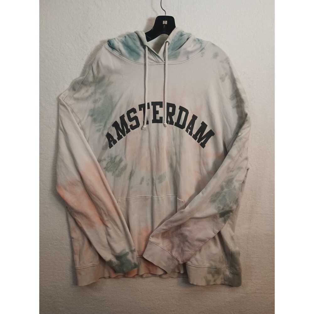 Original Use Amsterdam Hoodie Sweatshirt Tie Dye Pullover Size XXL